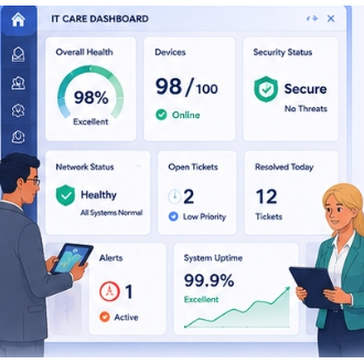 Live Visibility, Proactive Support & Complete Peace of Mind